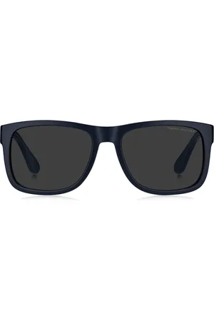 Tommy Hilfiger Rectangular Sunglasses With Flag DetailsJeden