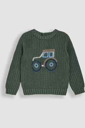 JoJo Maman Bébé Embroidered JumperDo 3 miesięcy (50