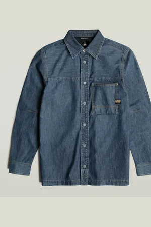 G-Star Regular Fit Check Pocket 100% Cotton ShirtM