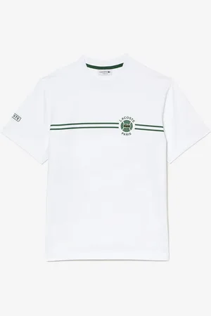 Lacoste Classic Fit Embroidered Printed Jersey T-ShirtL
