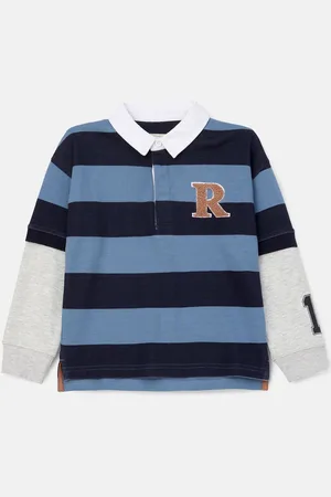Angel & Rocket Zane Branded Stripe Twofer Rugby Shirt98104 cm