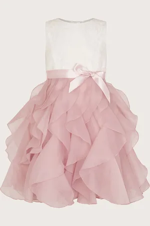 Monsoon Lace Cancan Ruffle Dress4 lat (104 cm)