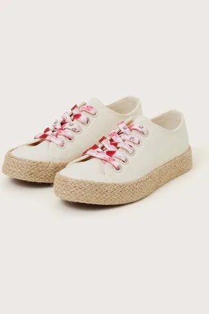 Monsoon Canvas Espadrille TrainersEU 37 (UK 4)