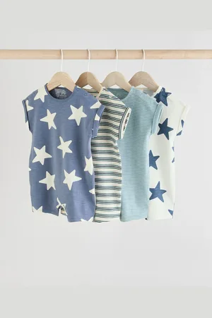 Next 100% Cotton Rompers 4 Pack5662 cm