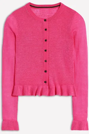 Boden Josie Cropped 100% Linen CardiganXL