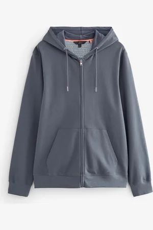 Next Lekka bluza z kapturem zapinana na zamekXXL
