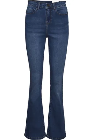 Noisy May High Waisted Flare 100% Cotton JeansSZER.27 DŁ.32