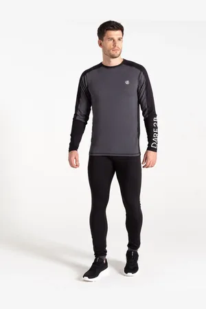 Dare 2B Mens Exchange IV Thermal Baselayer Black SetXXL