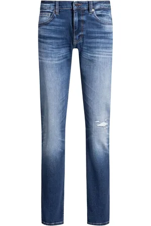 HUGO BOSS Delaware Regular Fit Stretch Denim JeansSZER.30 DŁ.34