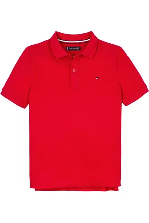Tommy Hilfiger Flag Short Sleeve 100% Cotton Polo Shirt116122 cm