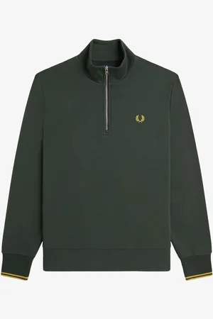 Fred Perry Quarter Zip SweatshirtS