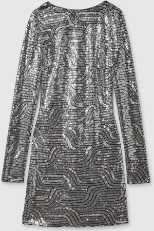 Halston Heritage Sequin Mini Dress38