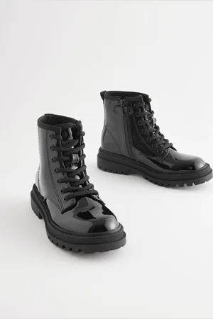 Next Warm Lined Lace-Up Ankle BootsEU 32.5 (UK 13.5)