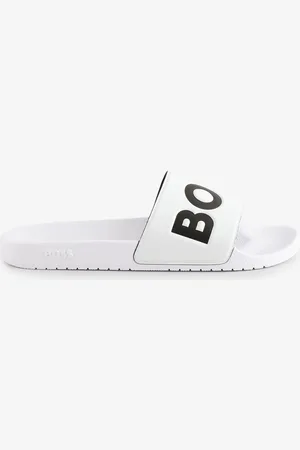 HUGO BOSS Large Logo SlidersEU 45 (UK 11)
