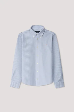 Hackett London Older Boys Pink 100% Cotton Shirt166168 cm