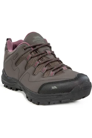 Trespass Female Mitzi Low Cut Hiking Brown ShoesEU 40 (UK 6)