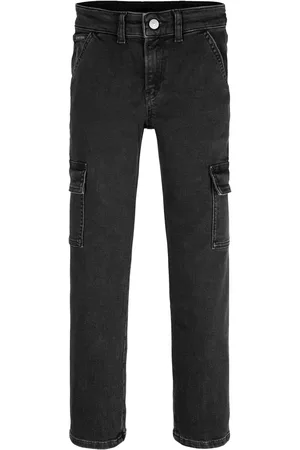 Calvin Klein Mid Rise Straight Cargo Jeans8 lat (128 cm)