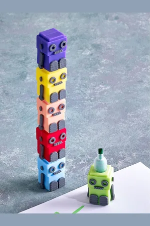 Next Robots Stacking Highlighter PensJeden