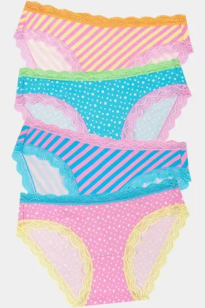 Stripe & Stare Multicolour Original Knickers 4 PackXL