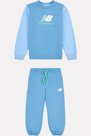 New Balance Kids 100% Cotton Crew Top & Joggers Set8692 cm
