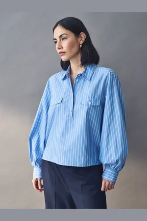 MARELLA Emme Marella Blue Etna 100% Cotton Shirt42