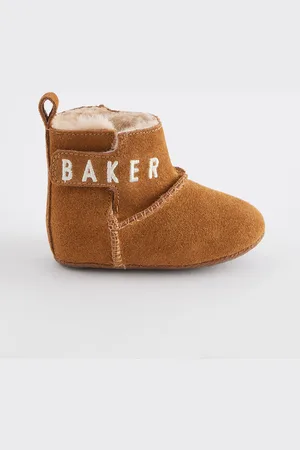 Ted Baker Jasnobrązowe niemowlęce buciki dla chłopców 6
