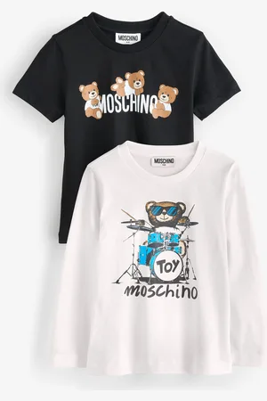 Moschino Long Sleeve T-Shirts 2 Pack Giftset With Giftbox152158 cm