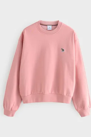 Paul Smith 100% Organic Cotton Zebra Print Logo Jersey SweatshirtXL