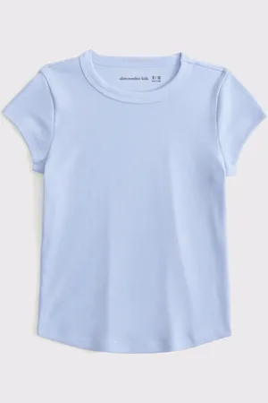 Abercrombie & Fitch Baby JAN2 Short Sleeve Essential Blue T-Shirt7