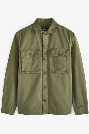 Next 100% Cotton Twin Pocket ShacketXS