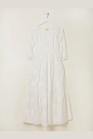 Fat Face FatFace Jacquard Maxi Dress34 Krótki