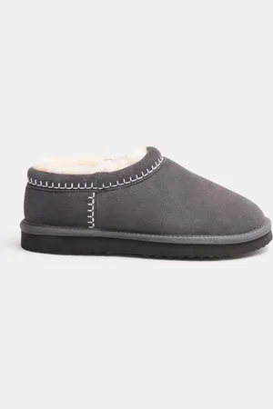 Hush Puppies Padded Collar Shearling Snug SlippersEU 37 (UK 4)