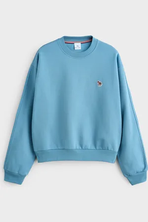 Paul Smith Paul Smith Blue Zebra Logo 100% Organic Cotton JumperL