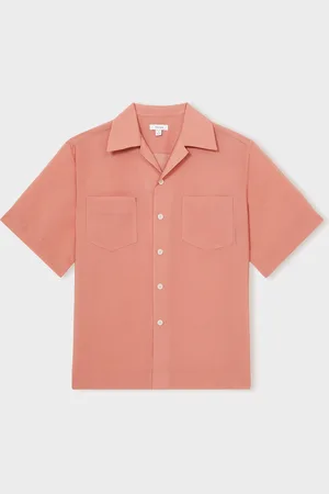 Reiss Wrexham Organza Twin-Pocket Oversize Shirt2X-L