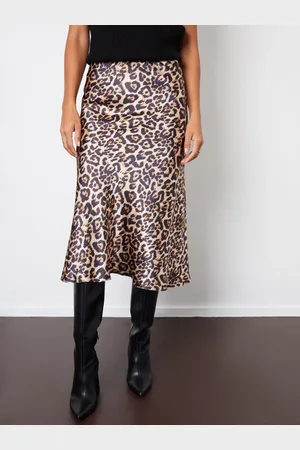 Threadbare Satin Midi Skirt36