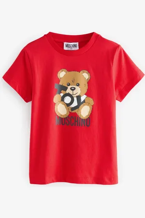 Moschino Short Sleeve Logo T-Shirt152158 cm