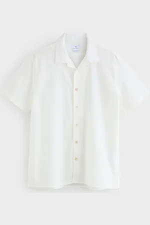 Paul Smith Regular Fit Short Sleeve White ShirtL