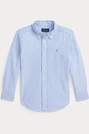 Ralph Lauren Boys Striped Seersucker Shirt7 lat