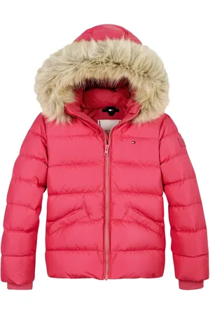 Tommy Hilfiger Girls Essential Down Faux Fur Hood Jacket6 lat (116 cm)
