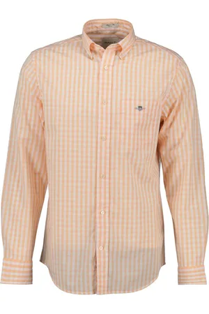 GANT Regular Fit Classic Poplin Gingham 100% Cotton ShirtXXL