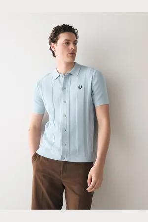 Fred Perry Button Through Short Sleeves ShirtXL