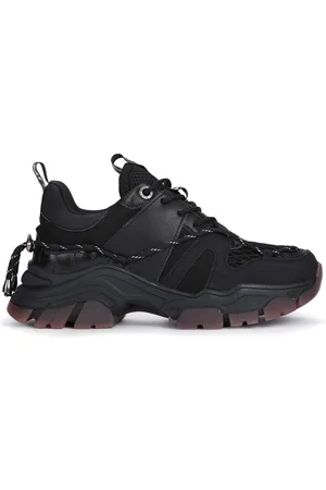 Kurt Geiger Limitless Lace Up Black TrainersEU 37 (UK 4)