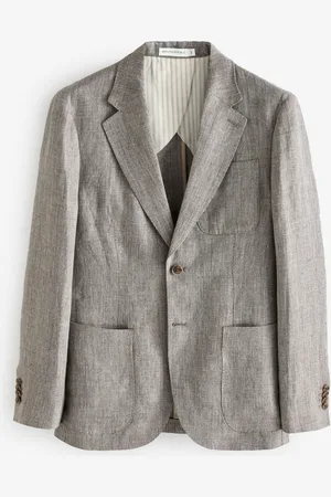 Banana Republic Herringbone Linen Suit Jacket38 R
