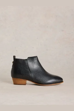 White Stuff Willow Leather Ankle BootsEU 40.5 (UK 7.5)