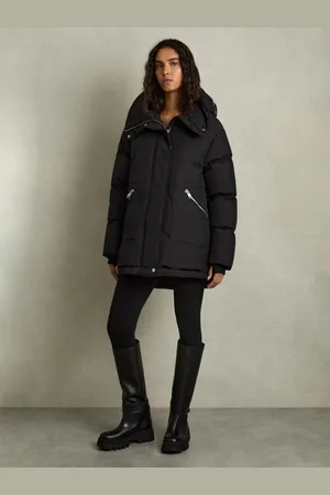 Reiss Lexie Concealed-Hood Puffer CoatS