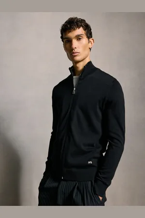 Paul Smith Navy Zebra Logo Full Zip 100% Organic Cotton JumperXL