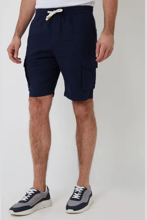 Threadbare Linen Blend Cargo Shorts32 R