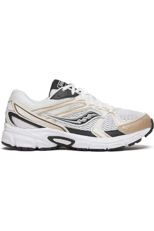 Saucony Womens Ride Millennium White/Gold Trainerseu355