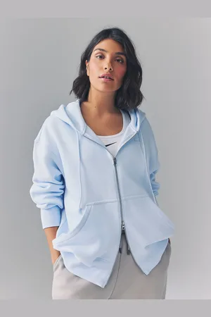 Nike Oversized Mini Phoenix Fleece Swoosh Full Zip HoodieM