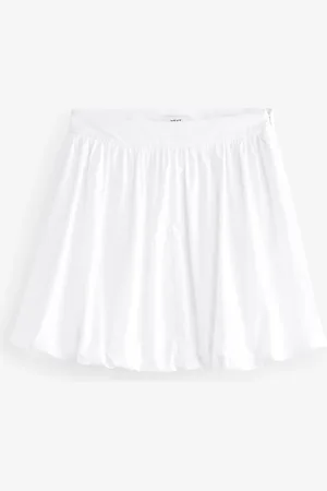 Next Bubble Hem Mini 100% Cotton Skirt48 Wysoki